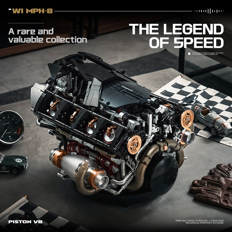 EIKEE Y15003 V8 Piston Engine | 2,035+ pcs