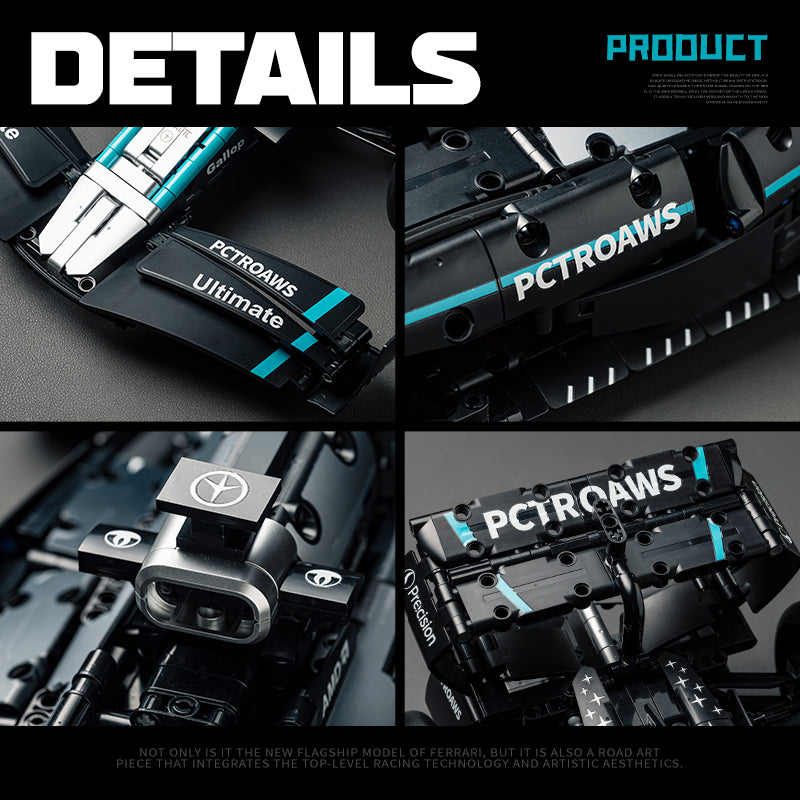 EIKEE Y18013 Mercedes-AMG F1 Car | 1,887+ pcs