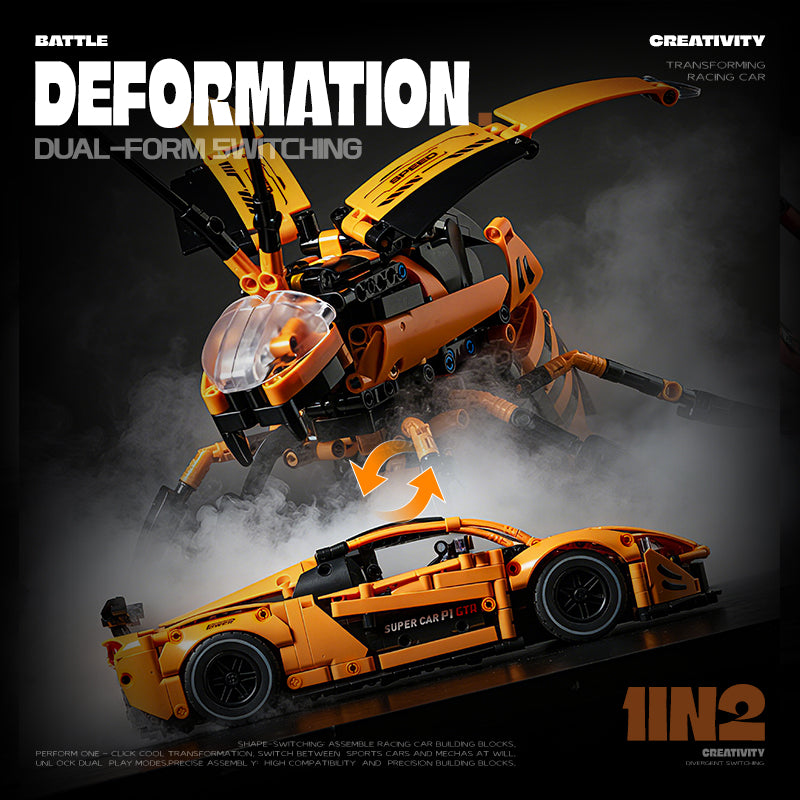 EIKEE Y14003 2-in-1 McLaren P1 & Bee | 1,140+ pcs