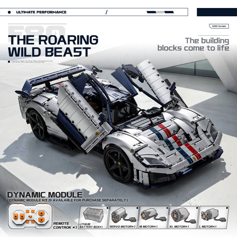 EIKEE Y18004 V6 F80 Supercar | 4,703+ pcs