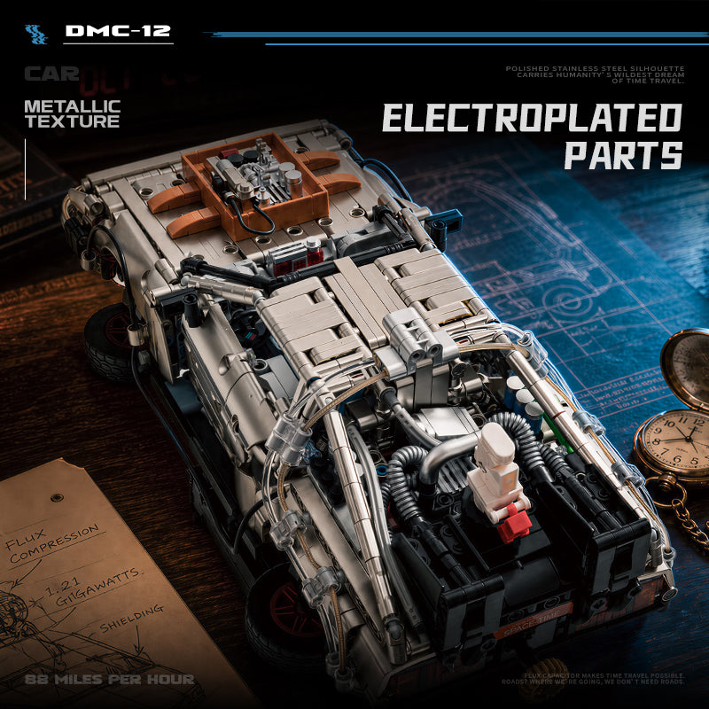 EIKEE Y12001 DMC-12 Time Machine | 1,770+ pcs