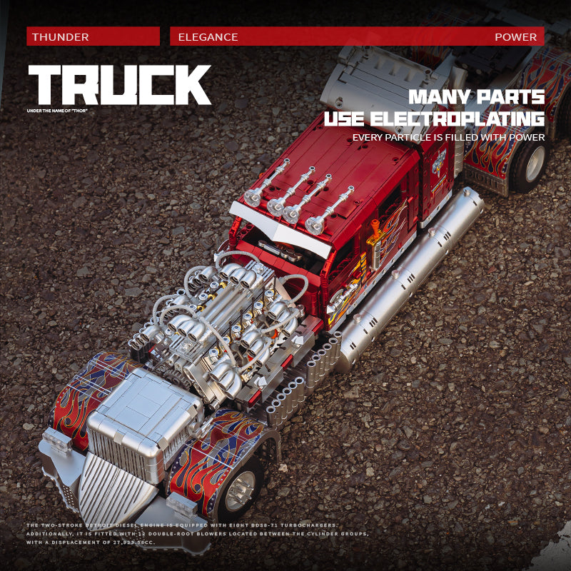 EIKEE Y18066 Thor 24 Heavy-Duty Truck | 3,485+ pcs