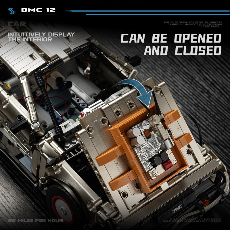 EIKEE Y12001 DMC-12 Time Machine | 1,770+ pcs