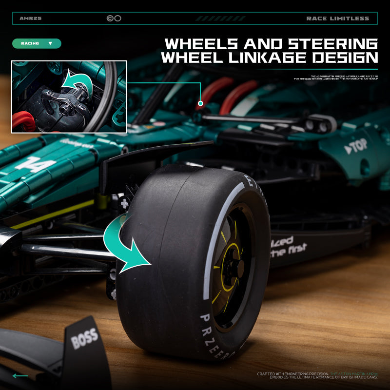 EIKEE Y18011 F1 AMR25 Racer | 1,960+ pcs
