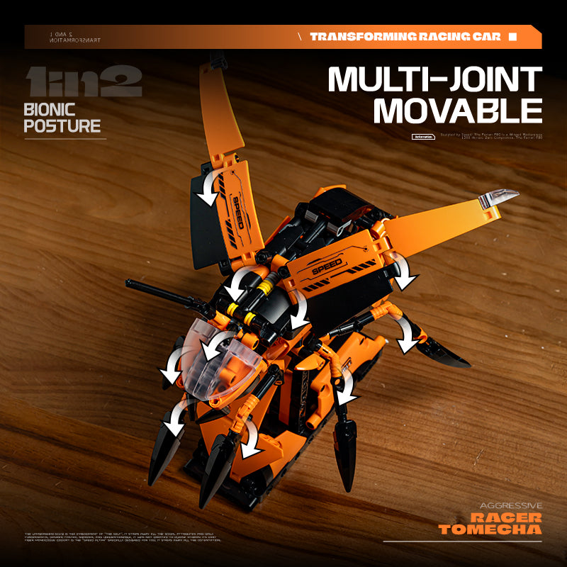 EIKEE Y14003 2-in-1 McLaren P1 & Bee | 1,140+ pcs