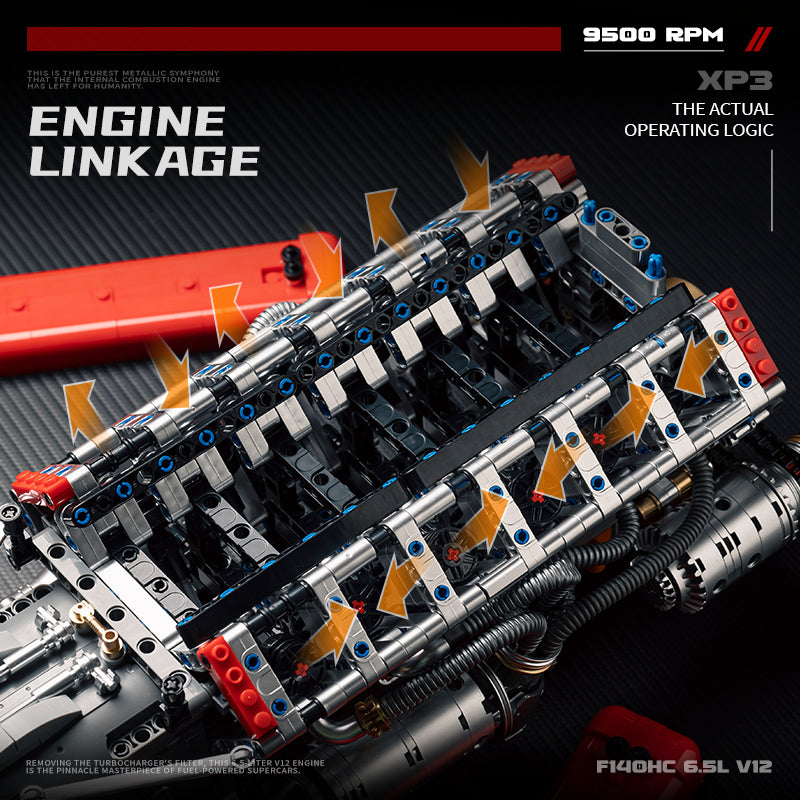 EIKEE Y15007 V12 Max XP3 Engine | 2,155+ pcs