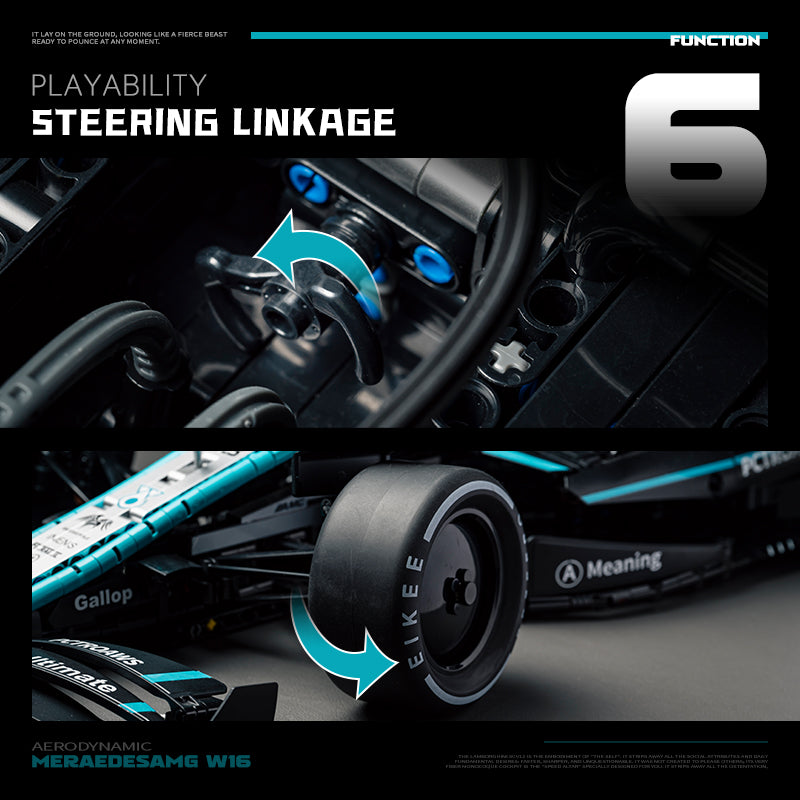 EIKEE Y18013 Mercedes-AMG F1 Car | 1,887+ pcs