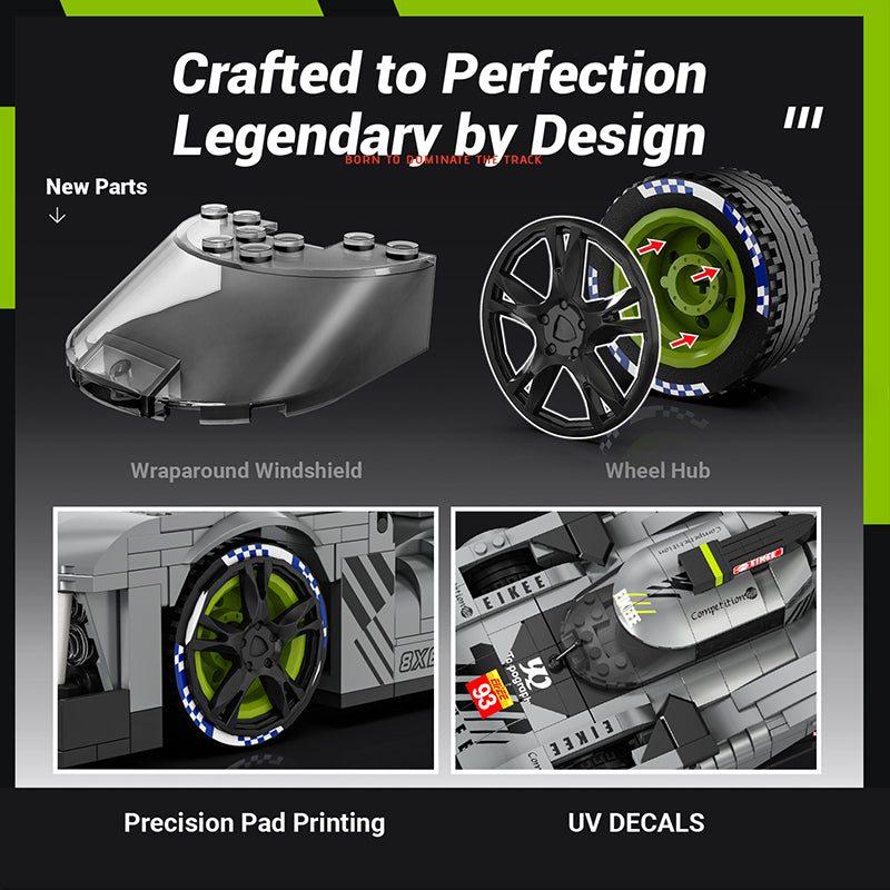 EIKEE Y26004 BZ9X3 Supercar | 1,028+ pcs