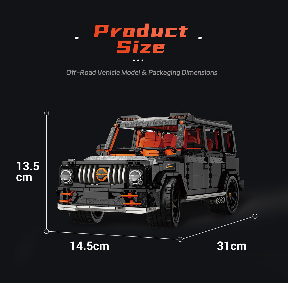 EIKEE Y26022 Classic 4×4 Off-Road Cruiser | 1,689+ pcs
