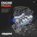EIKEE Y15001 - Hemi426 V8 Engine | 2,347+pcs