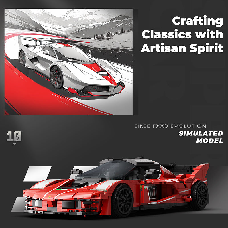 EIKEE Y26033 - FXXK Evolution Supercar Model | 1,047+ pcs