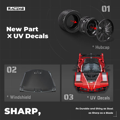 EIKEE Y26033 FXX-K Evolution Supercar | 1,047+ pcs
