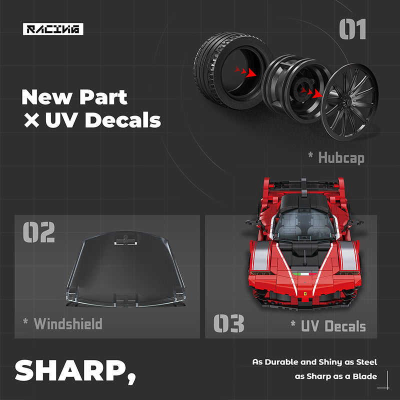 EIKEE Y26033 FXX-K Evolution Supercar | 1,047+ pcs