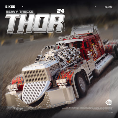 EIKEE Y18066 Thor 24 Heavy-Duty Truck | 3,485+ pcs