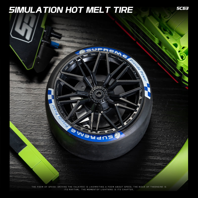 EIKEE Y18081 - Le Mans SC63 Supercar Model | 3,771+ pcs