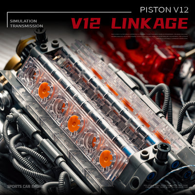 EIKEE Y15017 V12 Piston Engine | 759+ pcs