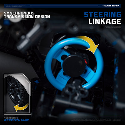 EIKEE Y10002 McLaren Senna Supercar | 2,015+ pcs