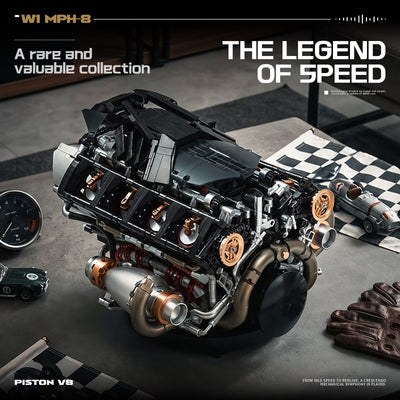 EIKEE Y15003 V8 Piston Engine | 2,035+ pcs