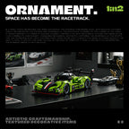 EIKEE Y14002 - 2-in-1 SC63 Supercar & Dragonfly Model | 1,190+ pcs