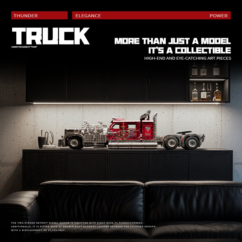 EIKEE Y18066 Thor 24 Heavy-Duty Truck | 3,485+ pcs