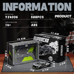 EIKEE Y24006 - Le Mans 9X8LMH Supercar | Multi-Display | 588 pcs