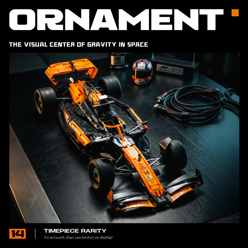 EIKEE Y18012 - MCL39 Melerae F1 Racing Car Model | 2,055+ pcs