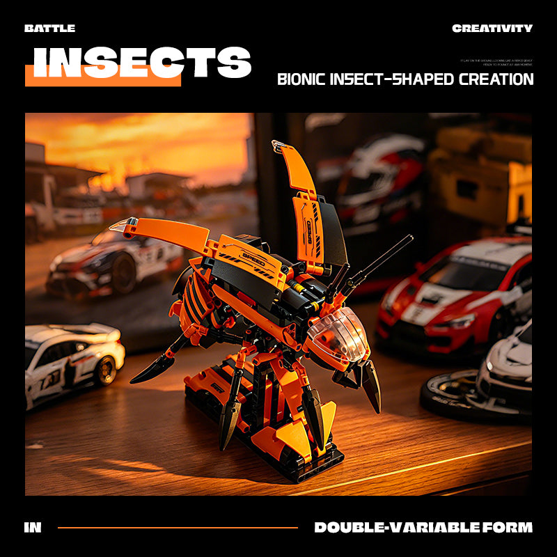 EIKEE Y14003 2-in-1 McLaren P1 & Bee | 1,140+ pcs
