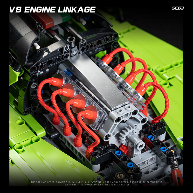 EIKEE Y18081 - Le Mans SC63 Supercar Model | 3,771+ pcs