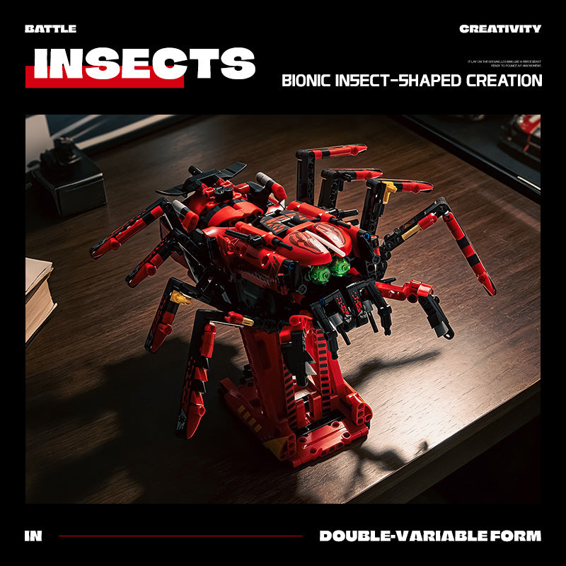 EIKEE Y14001 2-in-1 499 & Spider | 1,138+ pcs