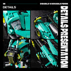 EIKEE Y14004 - 2-in-1 AMR PRO Supercar & Locust Model | 1,244+ pcs