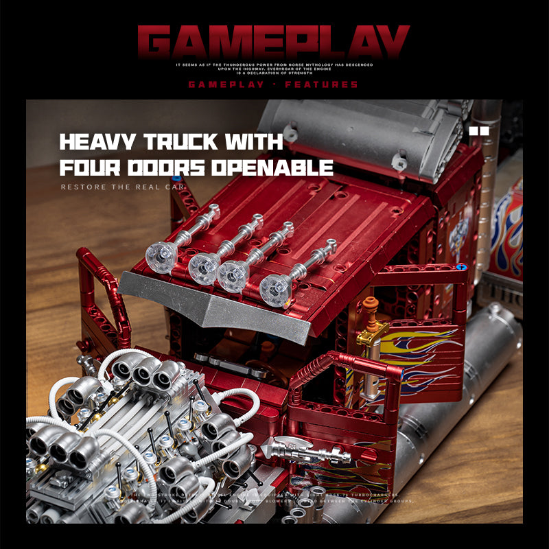 EIKEE Y18066 - Thor 24 Heavy Duty Truck Model | 3,485+ pcs