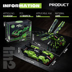 EIKEE Y14002 - SC63 & Dragonfly 1 IN 2 Combine Supercar | 1,190+pcs
