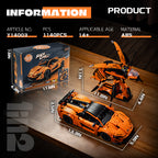 EIKEE Y14003 - McLaren P1 & Bee 1 IN 2 Combine Supercar | 1,140+pcs