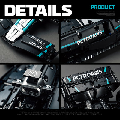 EIKEE Y18013 Mercedes-AMG F1 Car | 1,887+ pcs