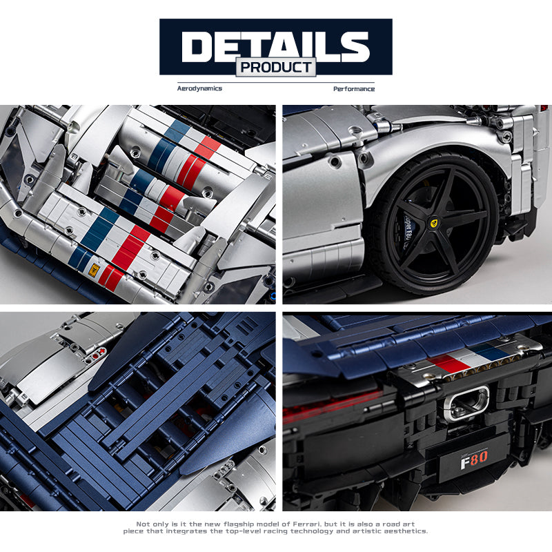 EIKEE Y18004 V6 F80 Supercar | 4,703+ pcs