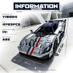 EIKEE Y18004 - V6 F80 Supercar | 4,703+pcs