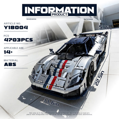 EIKEE Y18004 V6 F80 Supercar | 4,703+ pcs