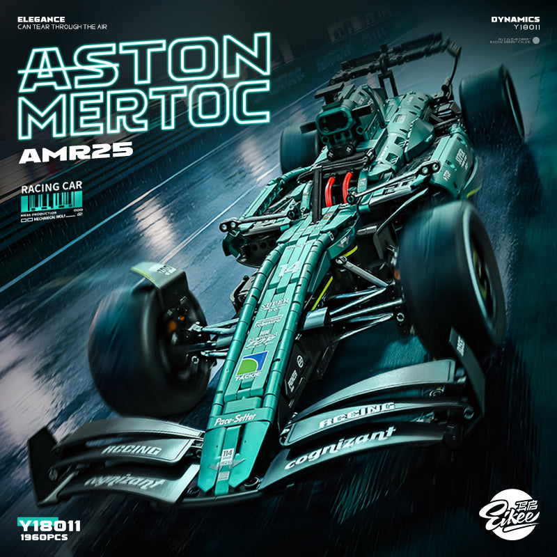 EIKEE Y18011 - F1 AMR25 Racing Car | 1,960+pcs