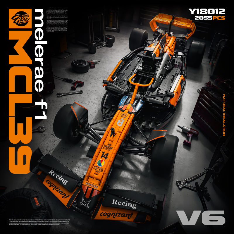 EIKEE Y18012 - MCL39 Melerae F1 Racing Car | 2,055+pcs