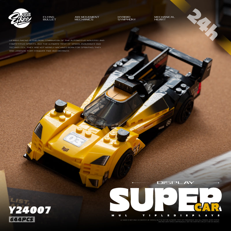 EIKEE Y24007 - Le Mans R Supercar | Multi-Display | 644 pcs