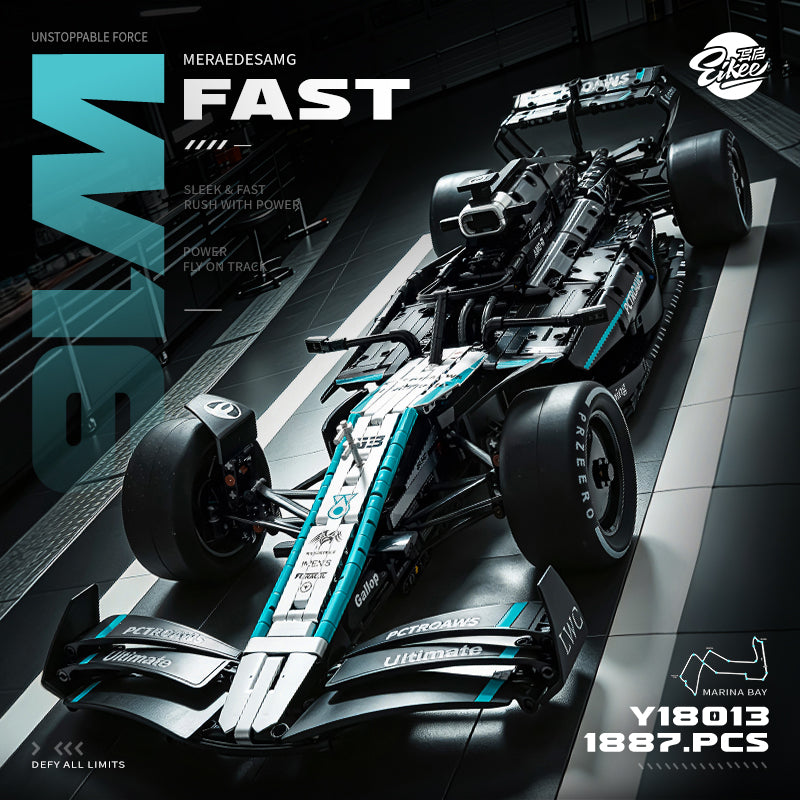 EIKEE Y18013 - Mercedes AMG F1 Racing Car | 1,887+pcs