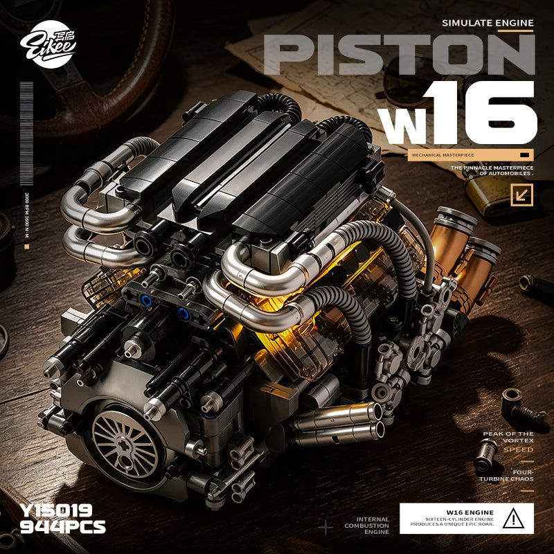 EIKEE Y15019 - W16 Piston Engine | 944+pcs
