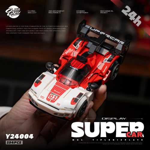 Eikee 24004 - Le Mans Mini Supercar Model Building Set | 594 pcs