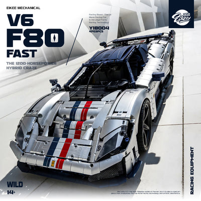 EIKEE Y18004 V6 F80 Supercar | 4,703+ pcs