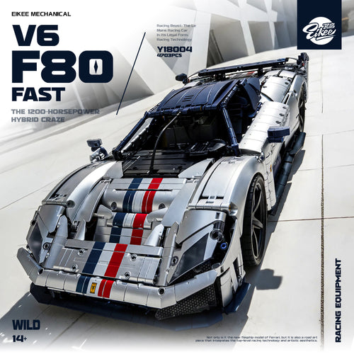 EIKEE Y18004 - V6 F80 Supercar | 4,703+pcs