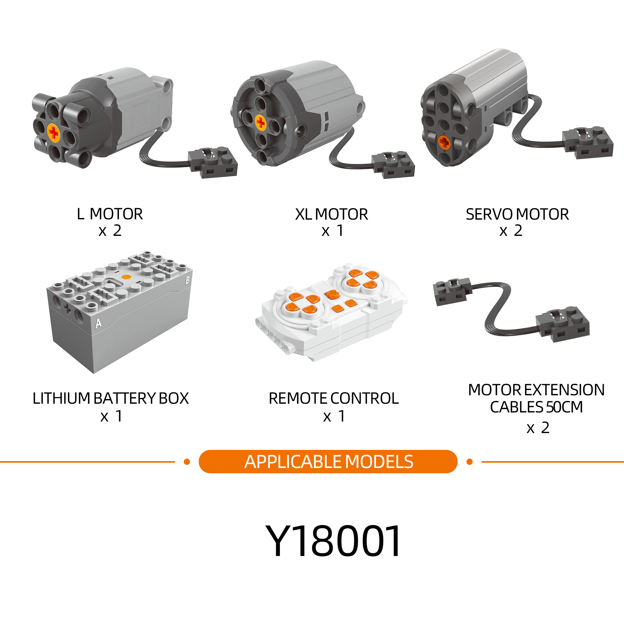 Motor Kit Power Function Set – Y18001