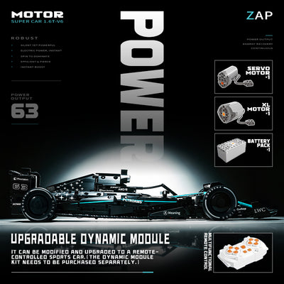 EIKEE Y18013 Mercedes-AMG F1 Car | 1,887+ pcs