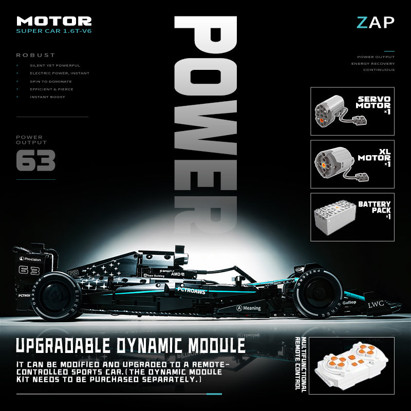 EIKEE Y18013 Mercedes-AMG F1 Car | 1,887+ pcs