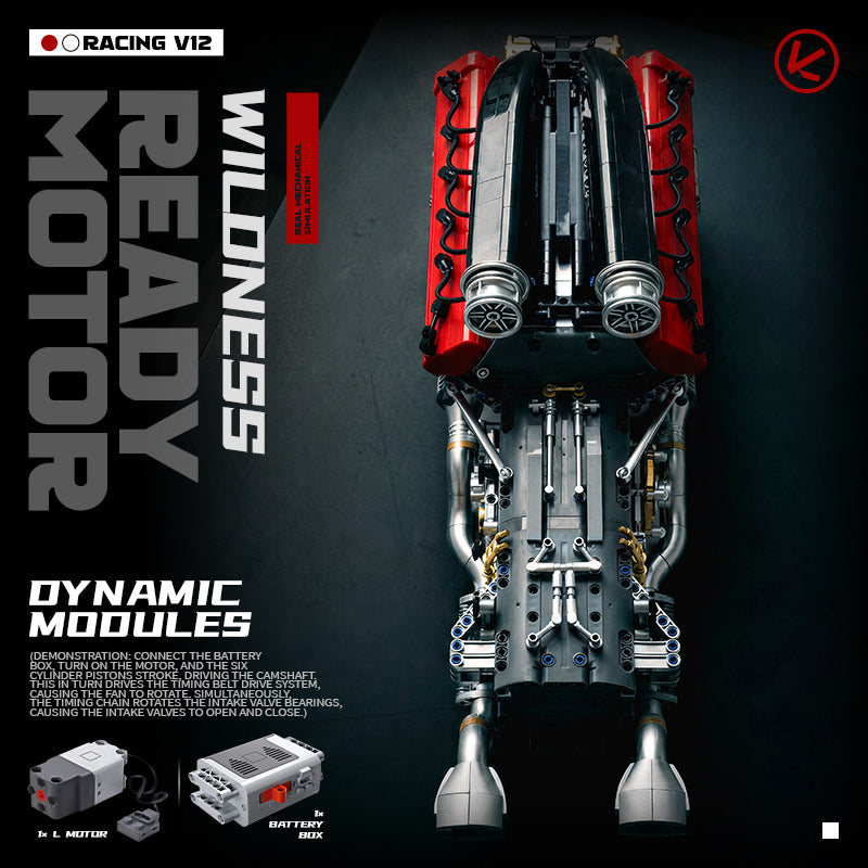 EIKEE Y15007 V12 Max XP3 Engine | 2,155+ pcs