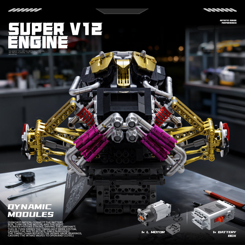 EIKEE Y15004 V12 Engine | 1,602+ pcs